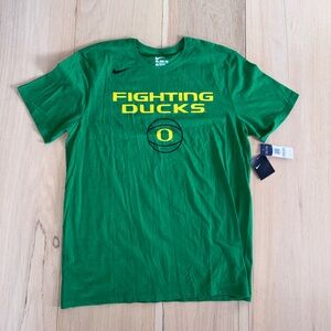The Nike Tee University of Oregon Ducks Green Short Sleeve Tee Shirt Size XL